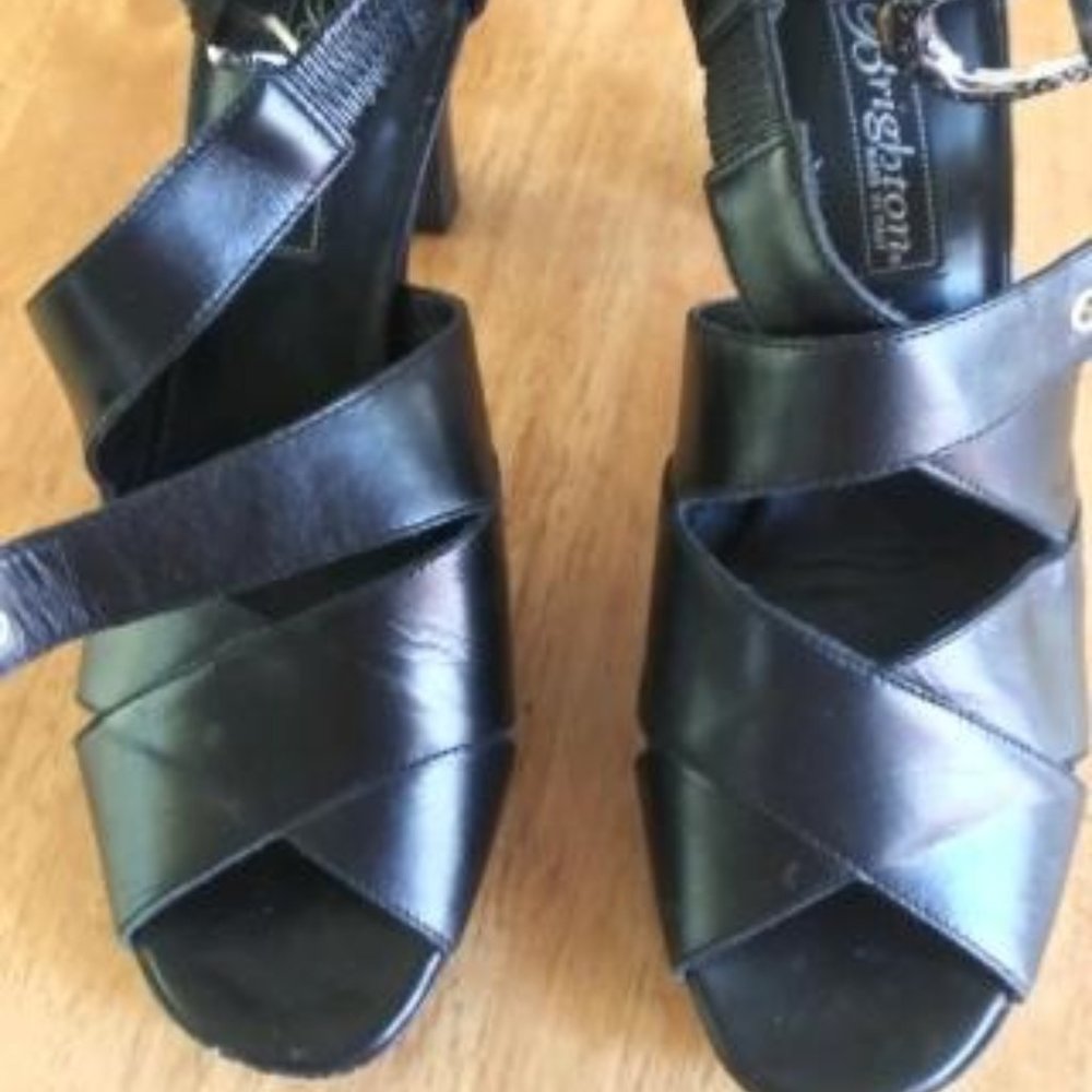 Brighton Vogue leather heels